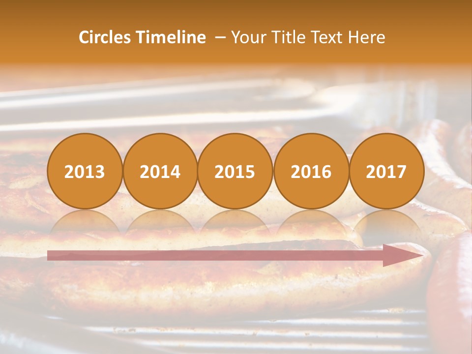 Grillen Meat Picnic PowerPoint Template