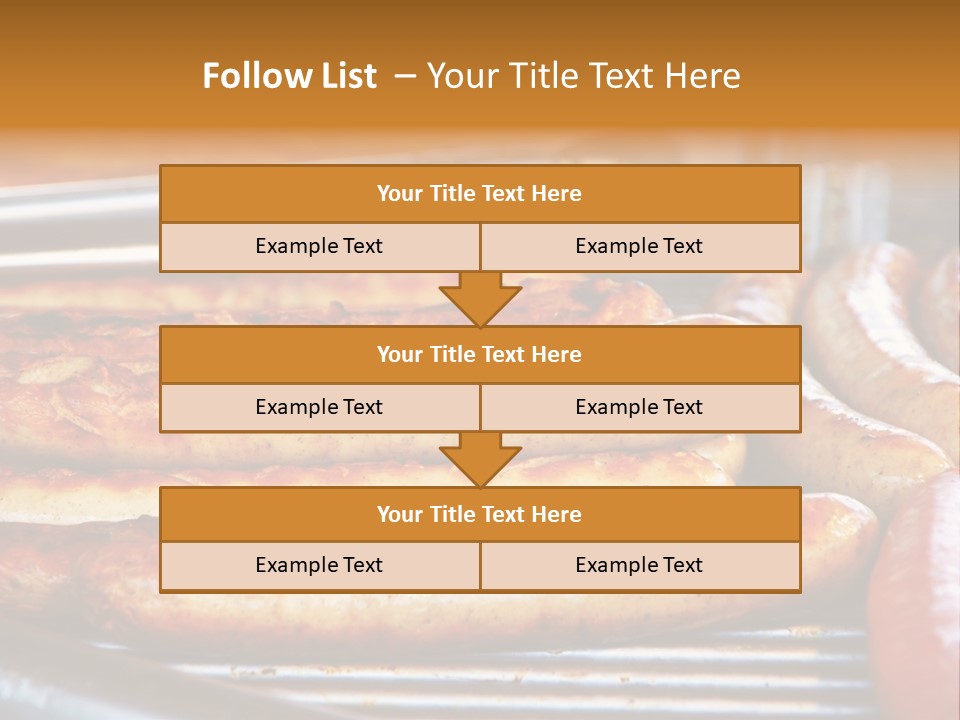 Grillen Meat Picnic PowerPoint Template