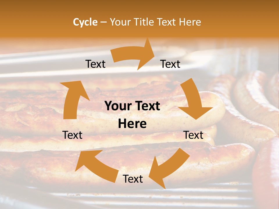Grillen Meat Picnic PowerPoint Template
