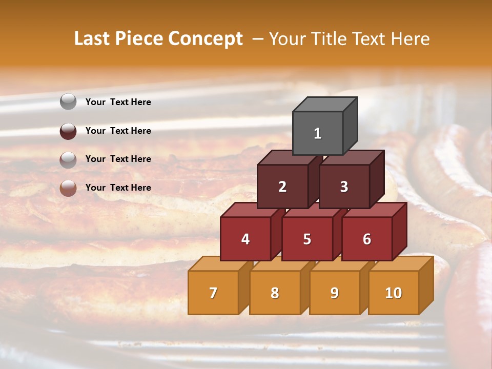 Grillen Meat Picnic PowerPoint Template