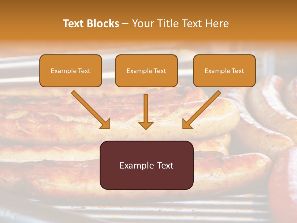 Grillen Meat Picnic PowerPoint Template