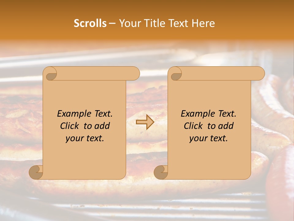 Grillen Meat Picnic PowerPoint Template