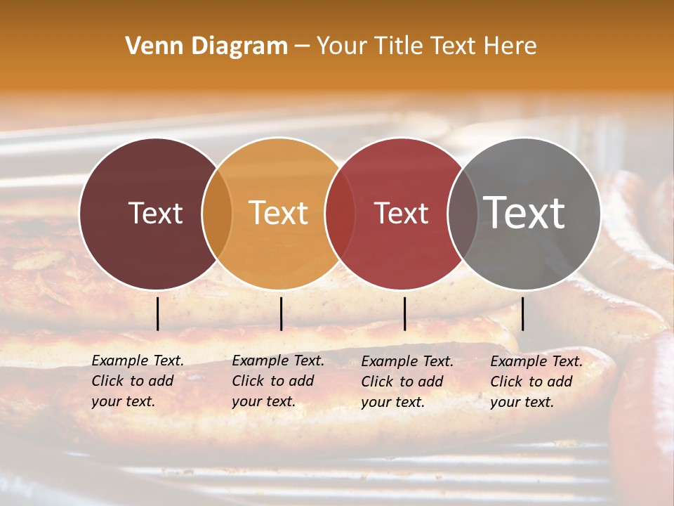 Grillen Meat Picnic PowerPoint Template