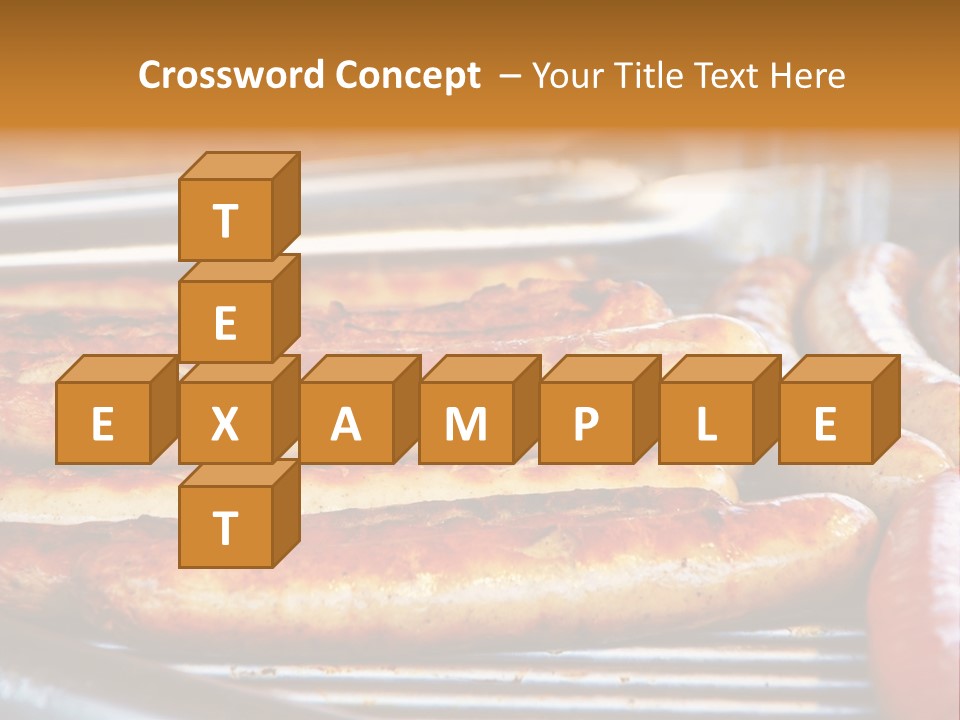 Grillen Meat Picnic PowerPoint Template