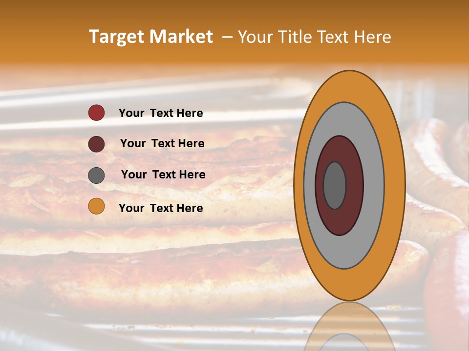 Grillen Meat Picnic PowerPoint Template