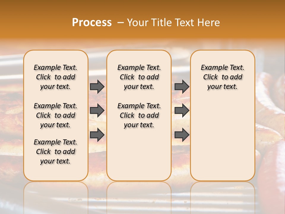 Grillen Meat Picnic PowerPoint Template