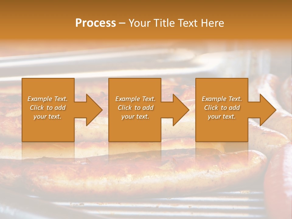 Grillen Meat Picnic PowerPoint Template