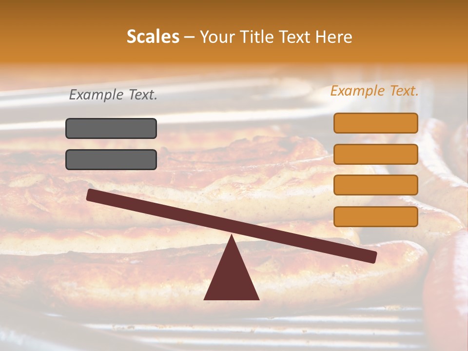 Grillen Meat Picnic PowerPoint Template