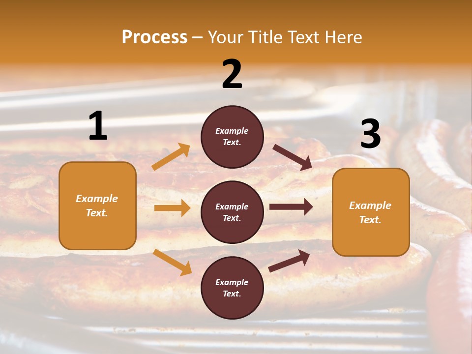 Grillen Meat Picnic PowerPoint Template