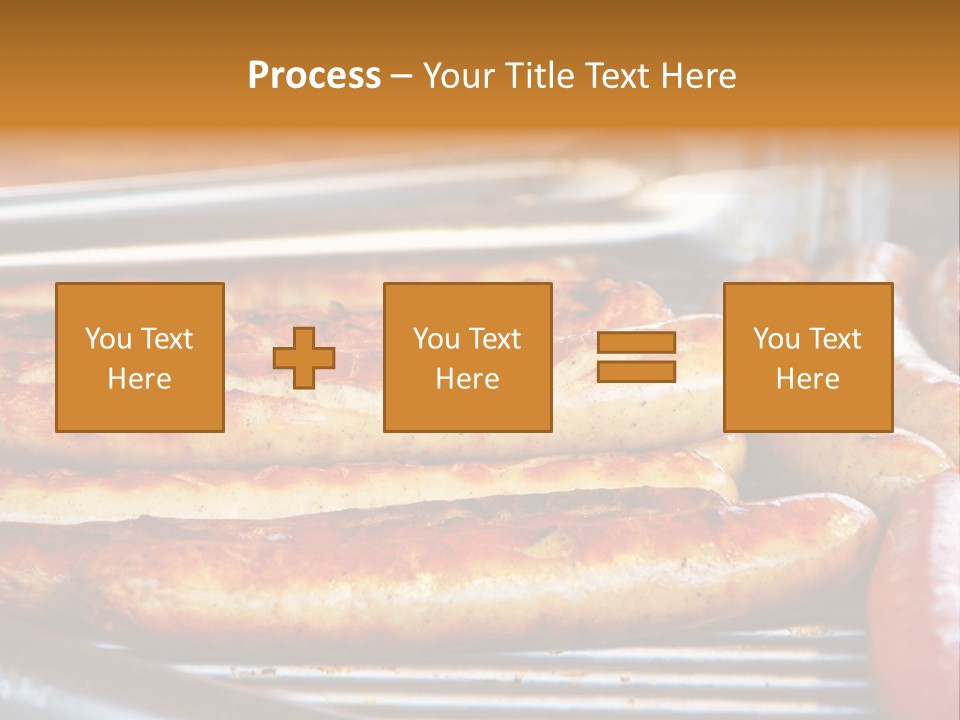 Grillen Meat Picnic PowerPoint Template