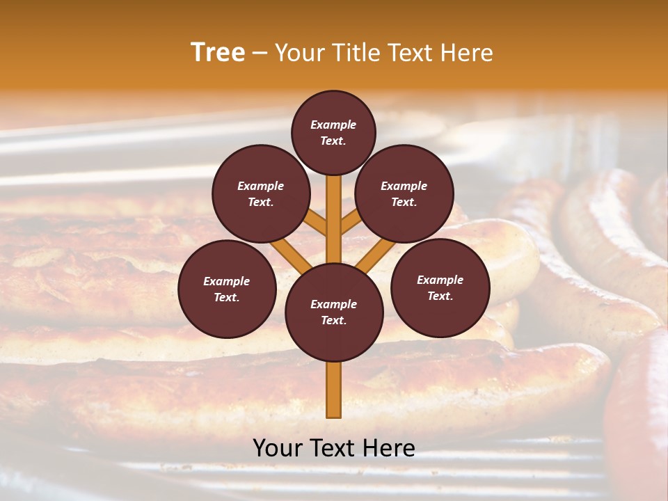 Grillen Meat Picnic PowerPoint Template