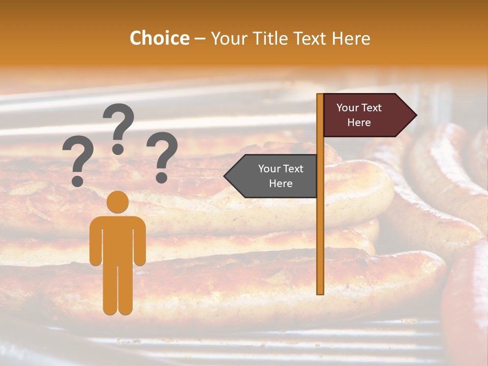 Grillen Meat Picnic PowerPoint Template