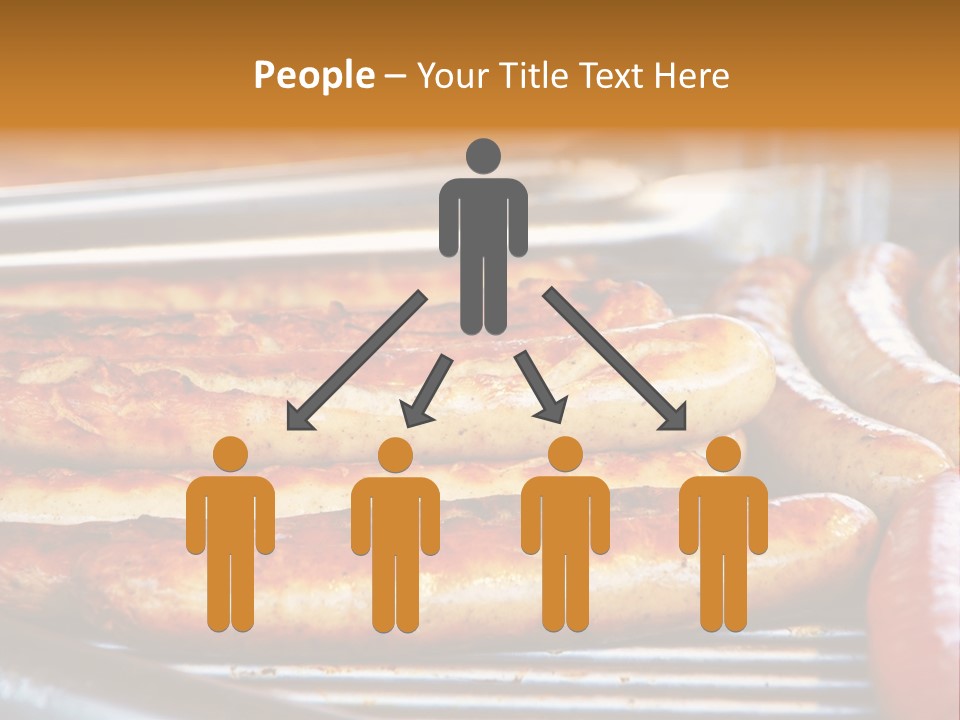 Grillen Meat Picnic PowerPoint Template