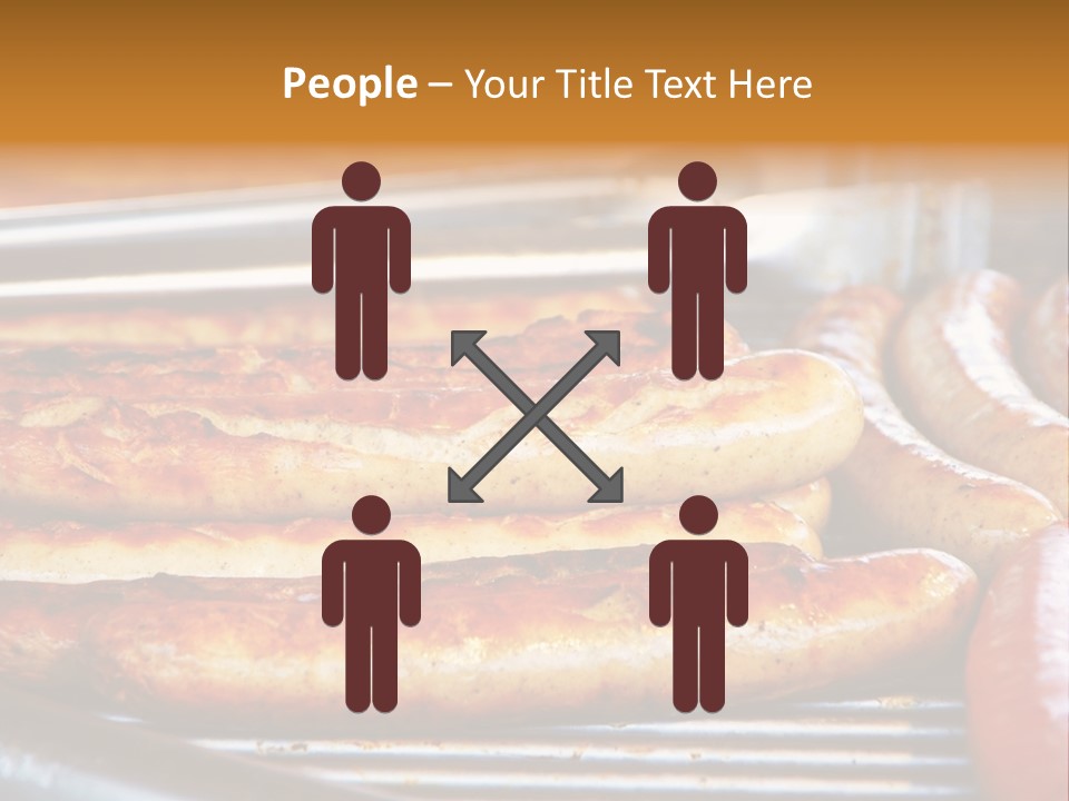 Grillen Meat Picnic PowerPoint Template