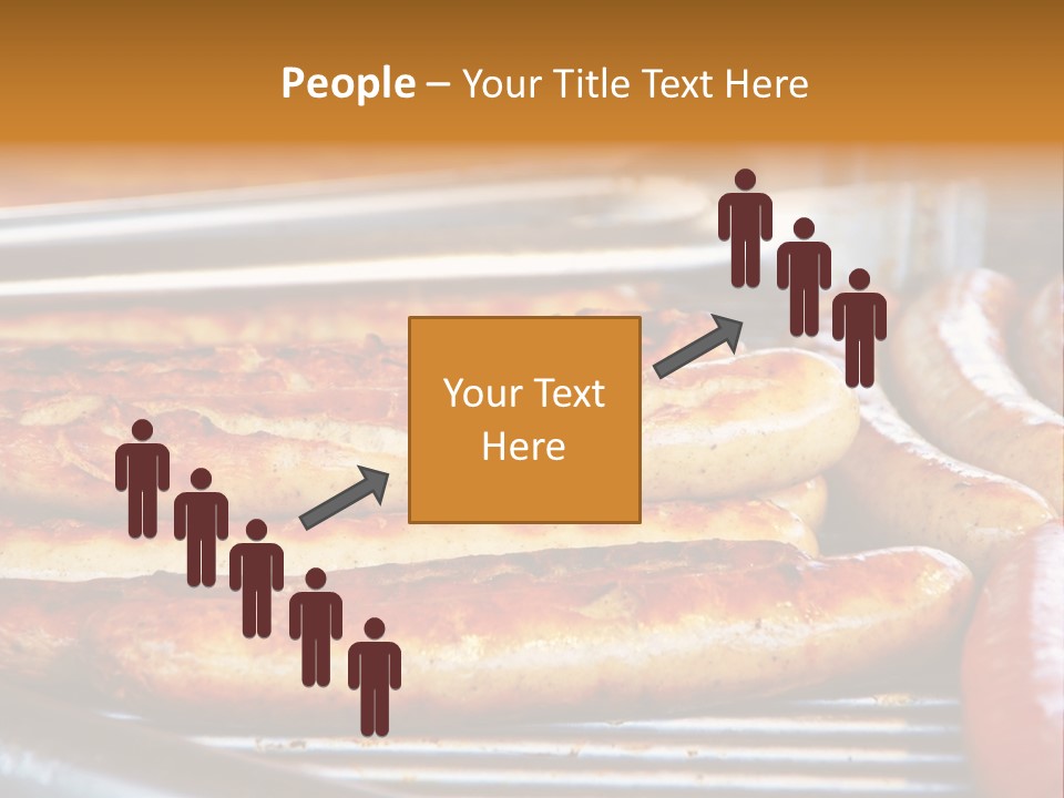 Grillen Meat Picnic PowerPoint Template