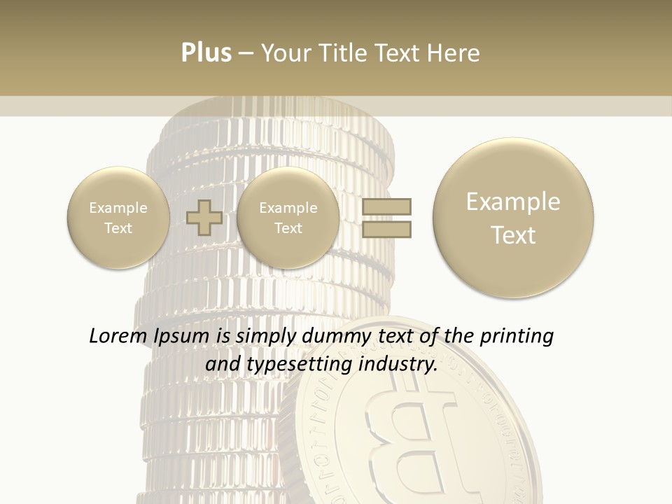 Symbol Business Payments PowerPoint Template