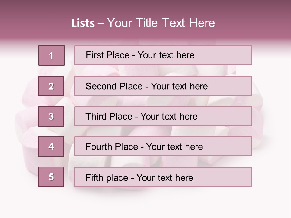 Sugar Tasty Dessert PowerPoint Template