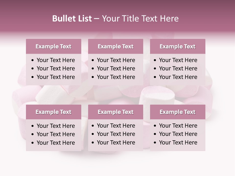 Sugar Tasty Dessert PowerPoint Template