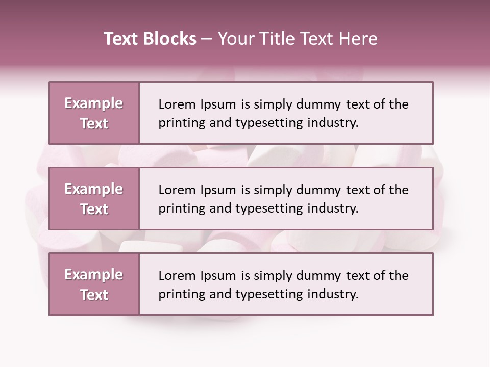 Sugar Tasty Dessert PowerPoint Template