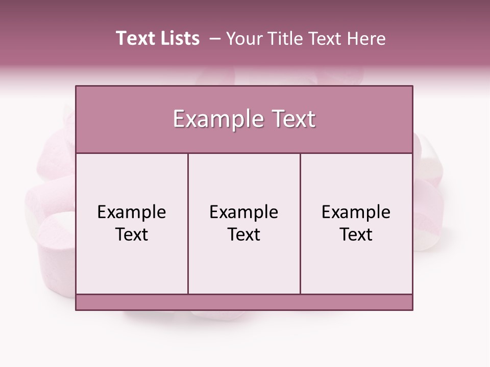 Sugar Tasty Dessert PowerPoint Template