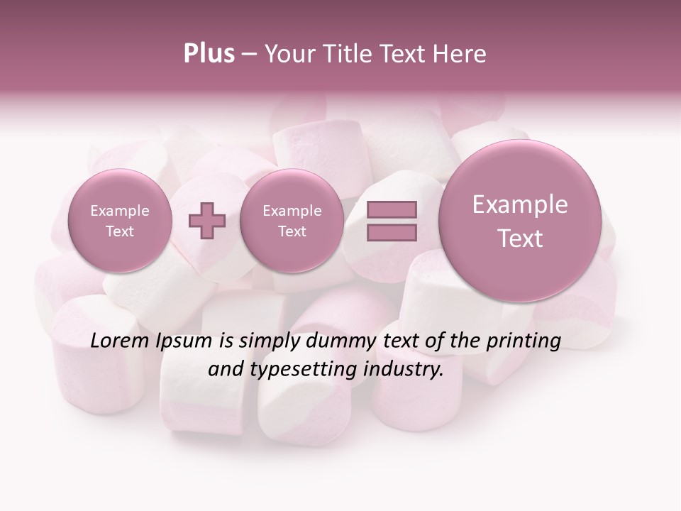 Sugar Tasty Dessert PowerPoint Template