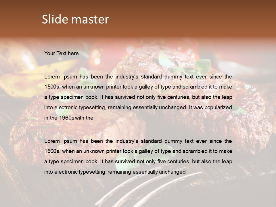 Cold Fruit Food And Drink PowerPoint Template