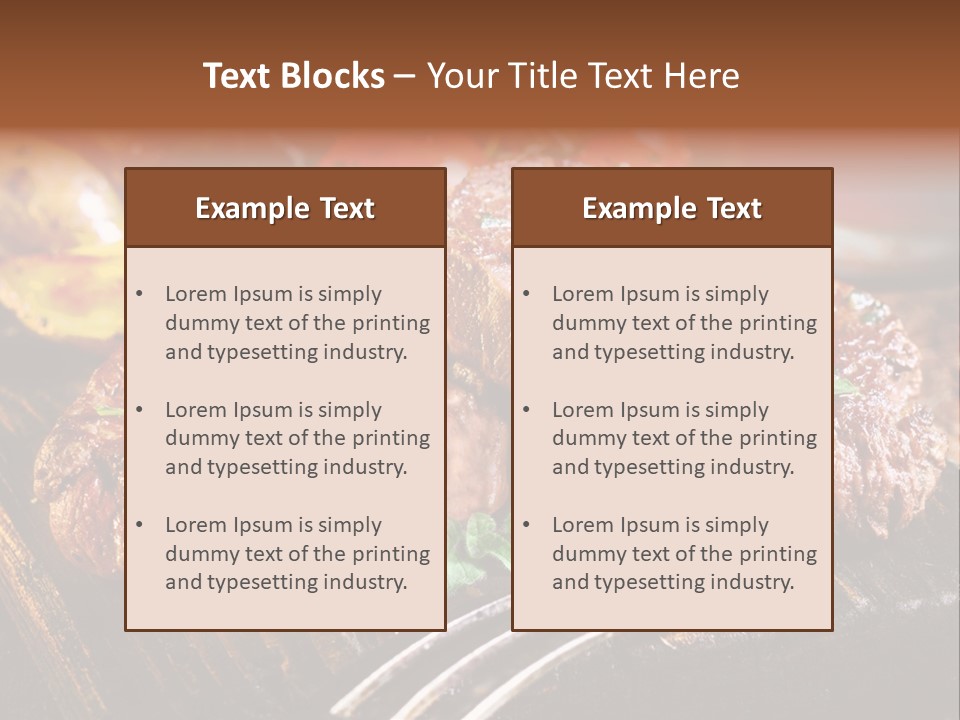 Cold Fruit Food And Drink PowerPoint Template