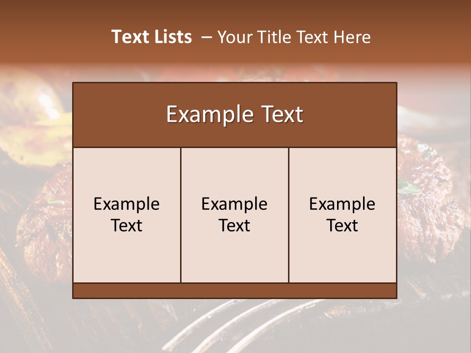 Cold Fruit Food And Drink PowerPoint Template