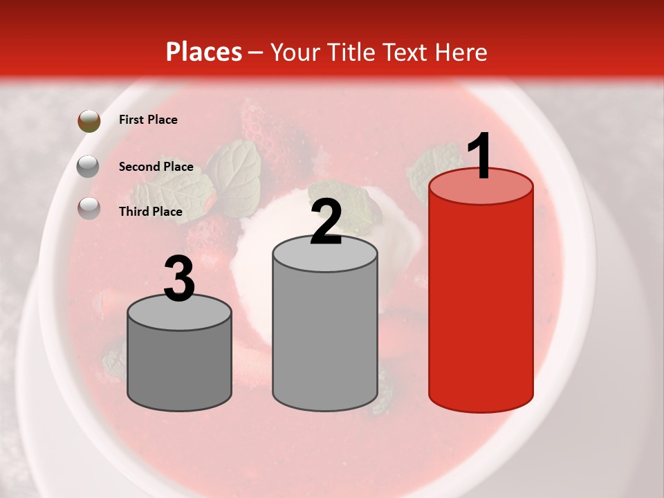 Cold Fruit Food And Drink PowerPoint Template