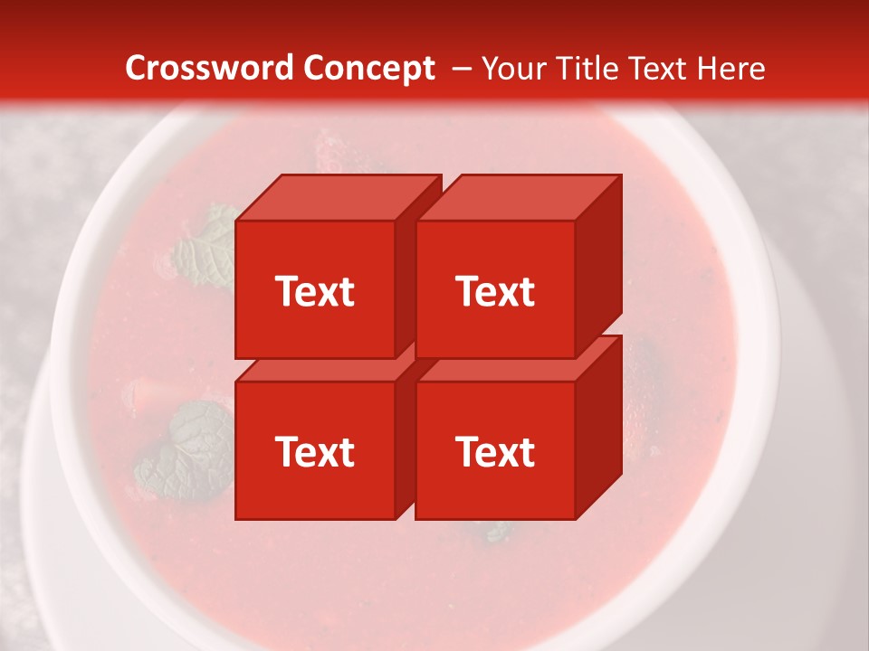 Cold Fruit Food And Drink PowerPoint Template