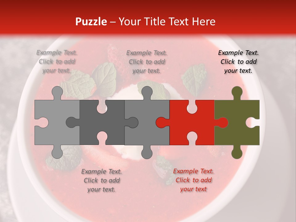 Cold Fruit Food And Drink PowerPoint Template