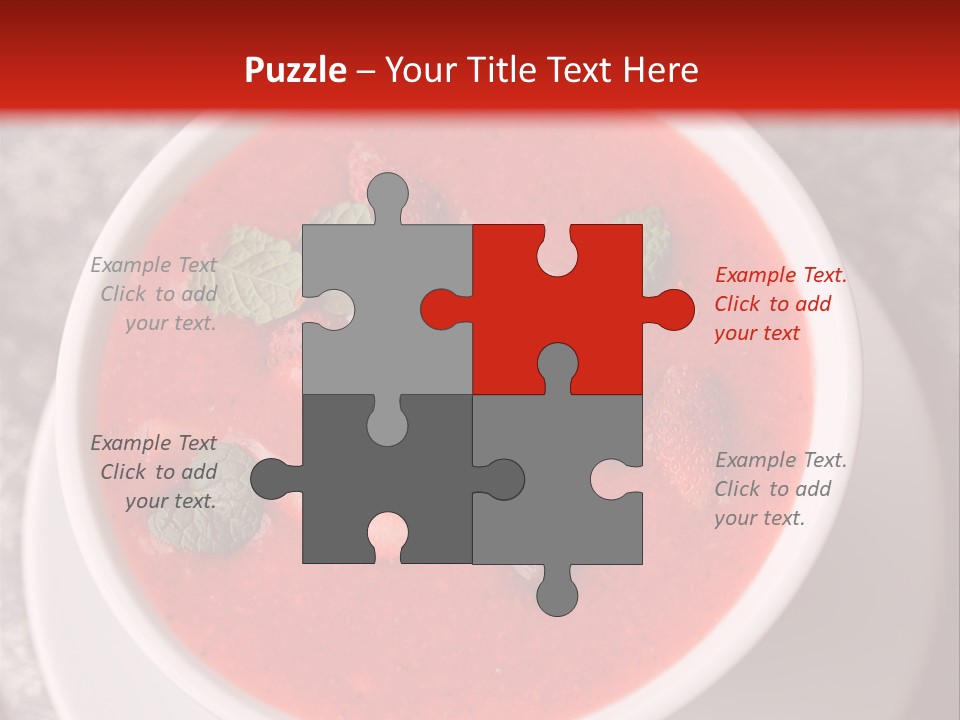 Cold Fruit Food And Drink PowerPoint Template