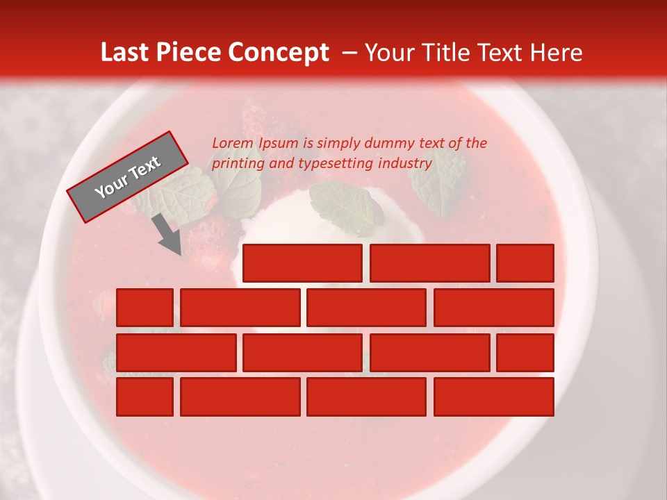 Cold Fruit Food And Drink PowerPoint Template