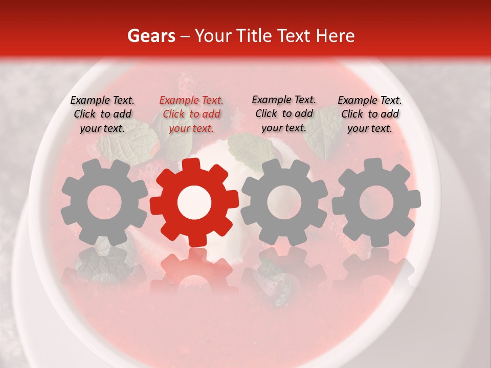 Cold Fruit Food And Drink PowerPoint Template