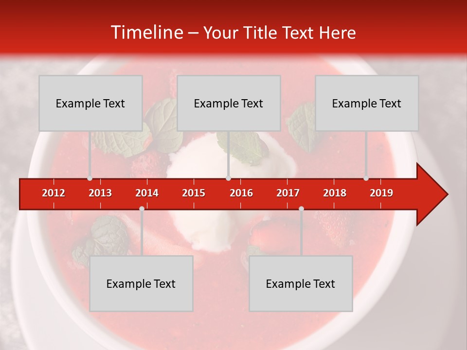 Cold Fruit Food And Drink PowerPoint Template