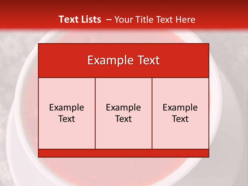 Cold Fruit Food And Drink PowerPoint Template