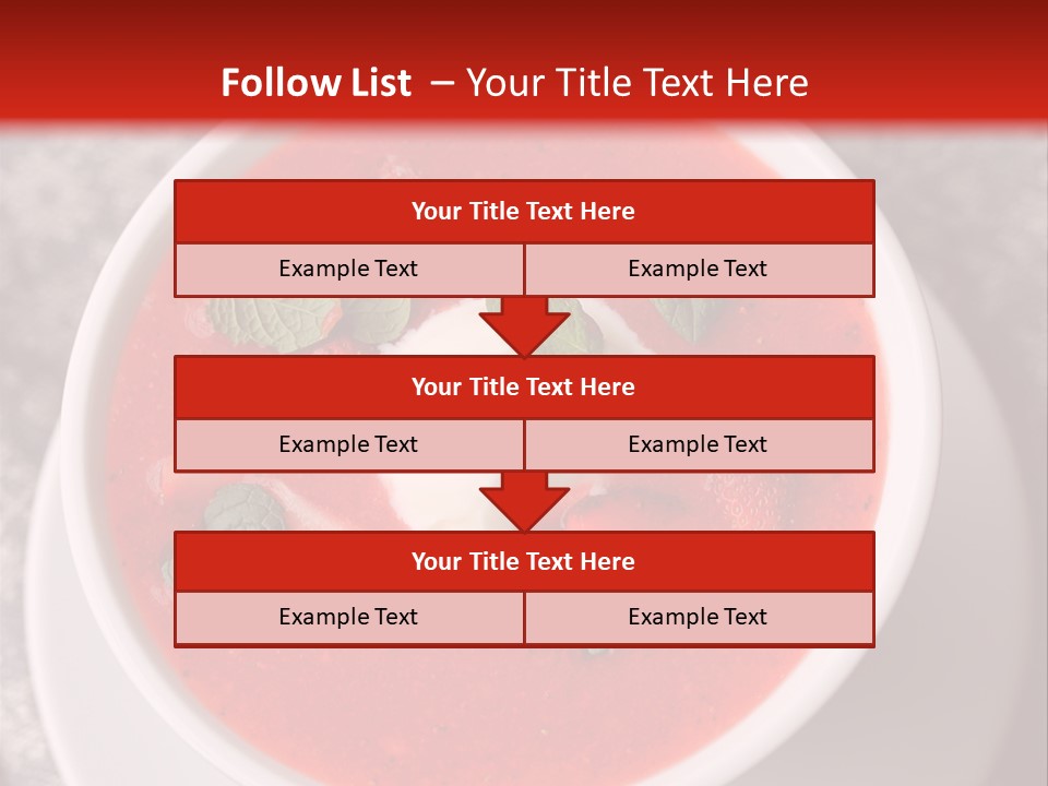 Cold Fruit Food And Drink PowerPoint Template