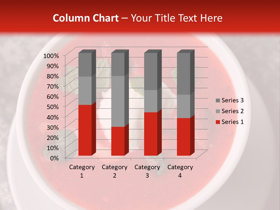 Cold Fruit Food And Drink PowerPoint Template