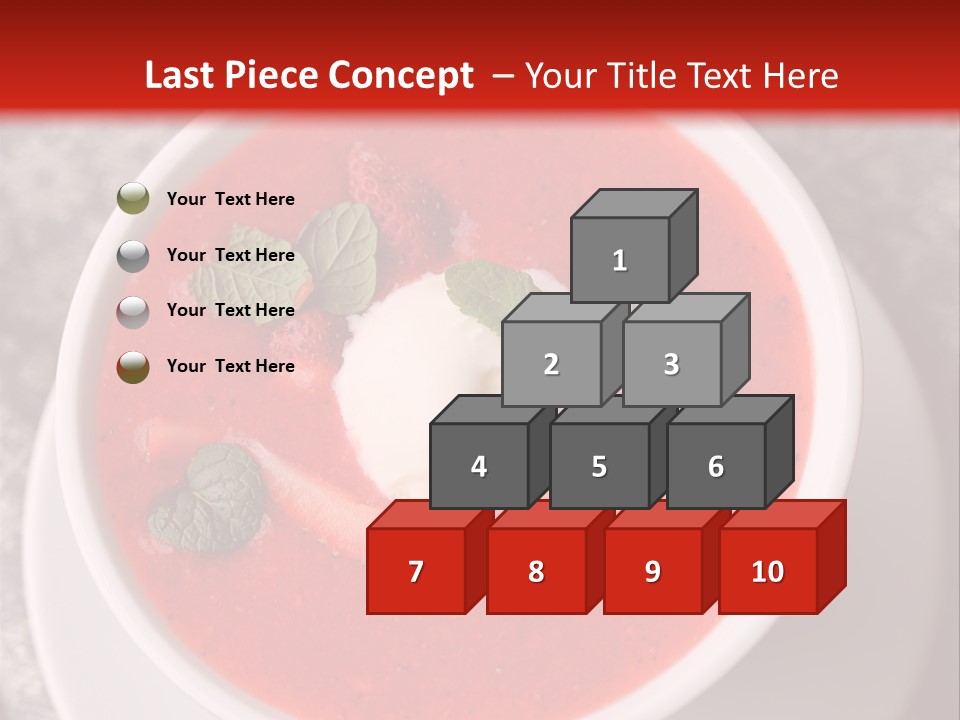 Cold Fruit Food And Drink PowerPoint Template