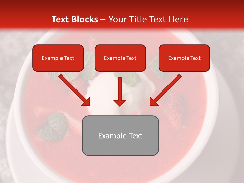 Cold Fruit Food And Drink PowerPoint Template