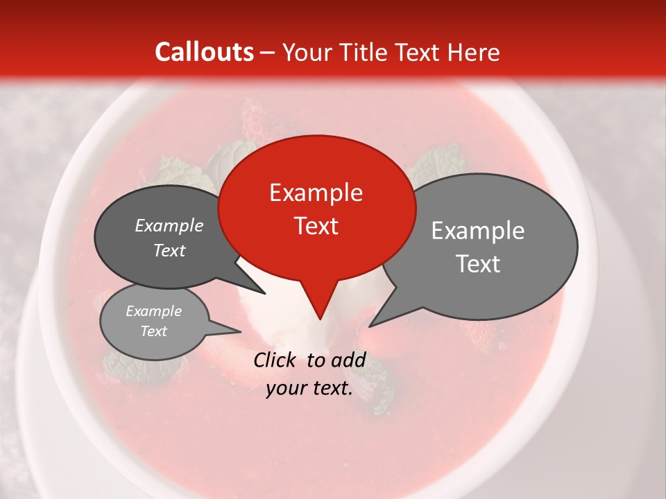 Cold Fruit Food And Drink PowerPoint Template