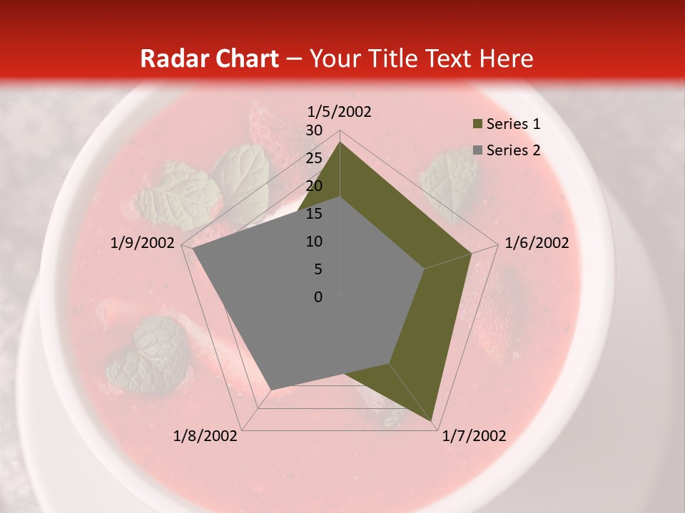 Cold Fruit Food And Drink PowerPoint Template