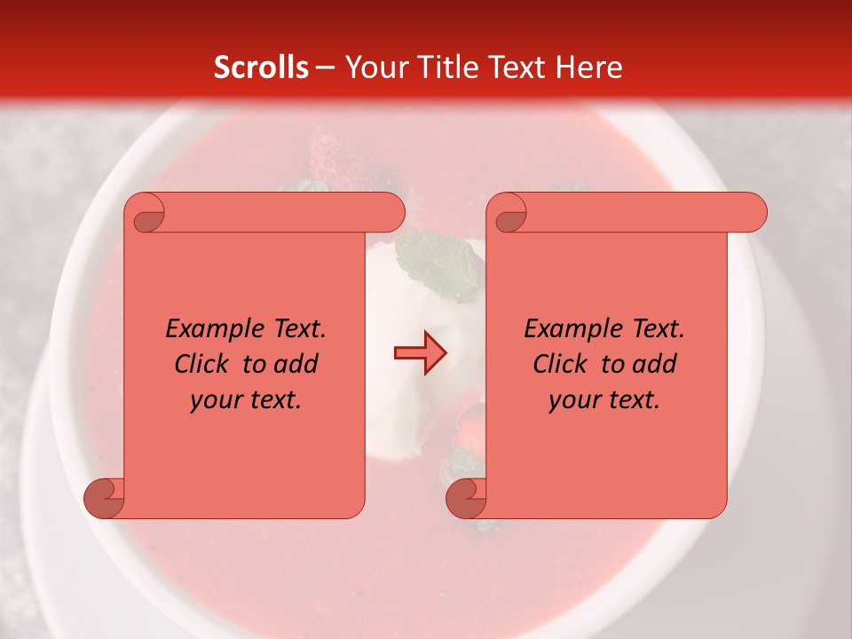 Cold Fruit Food And Drink PowerPoint Template
