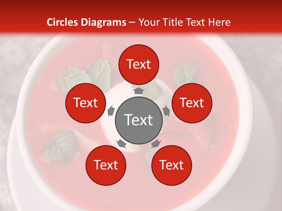 Cold Fruit Food And Drink PowerPoint Template