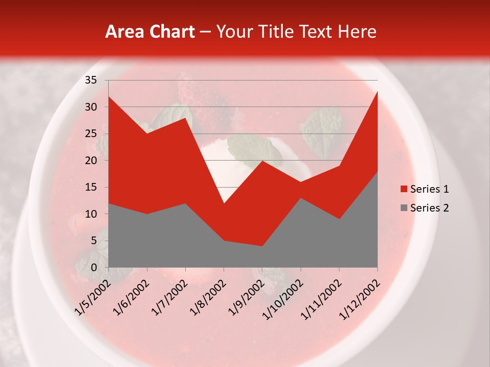 Cold Fruit Food And Drink PowerPoint Template