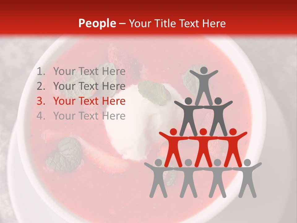 Cold Fruit Food And Drink PowerPoint Template