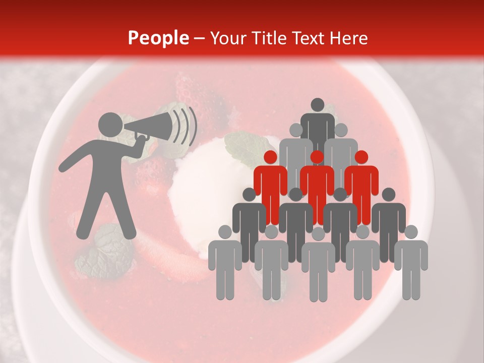 Cold Fruit Food And Drink PowerPoint Template