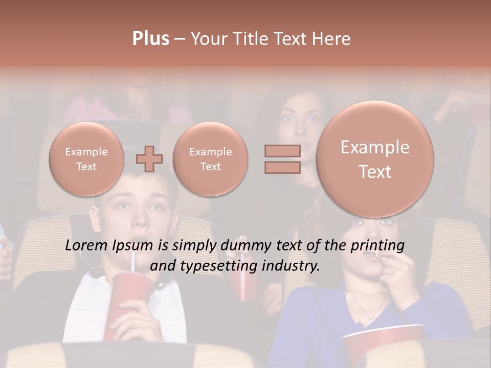 Dark Nightlife Watching PowerPoint Template