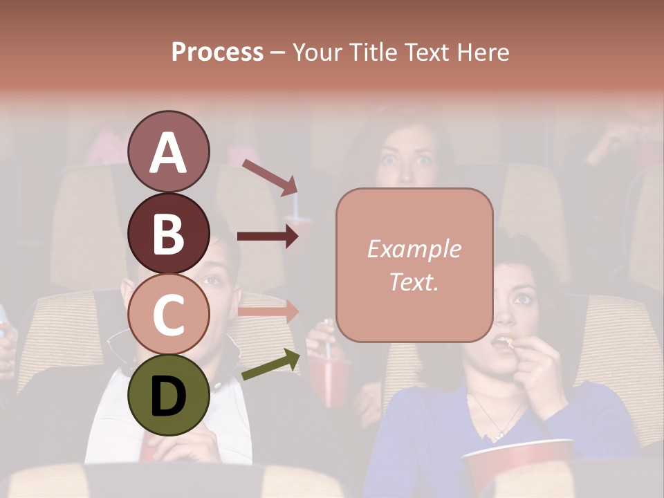 Dark Nightlife Watching PowerPoint Template