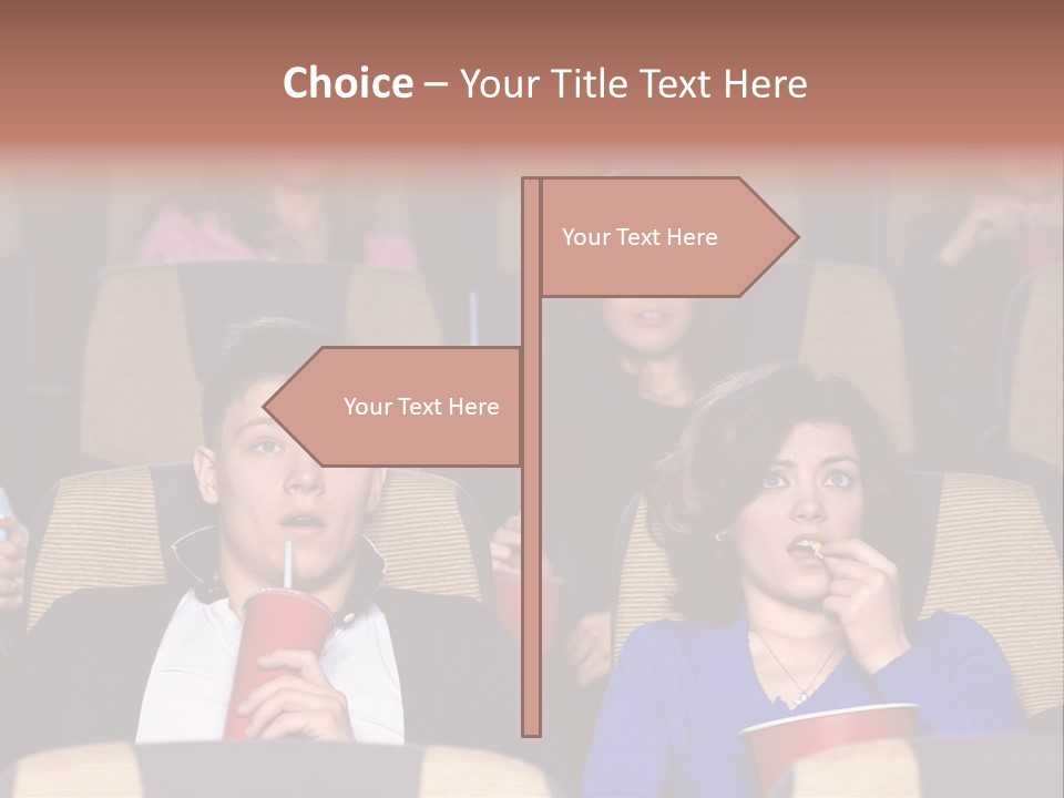 Dark Nightlife Watching PowerPoint Template